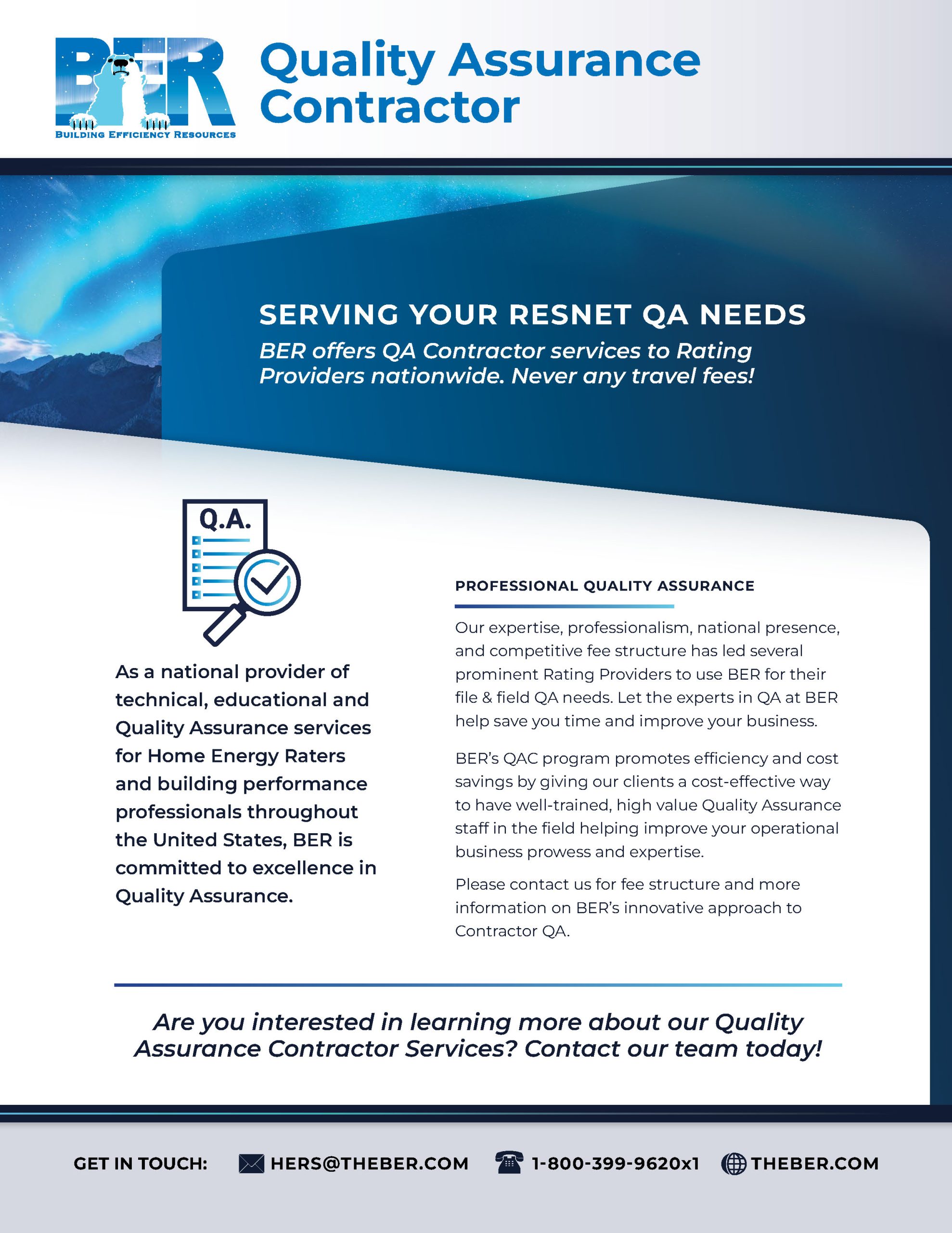 BER QAContractor